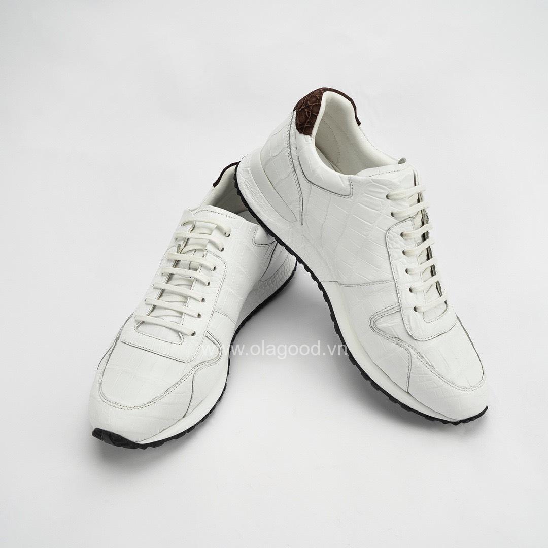 Giày thể thao sneaker cá sấu - GTT0140S - Hình ảnh 5