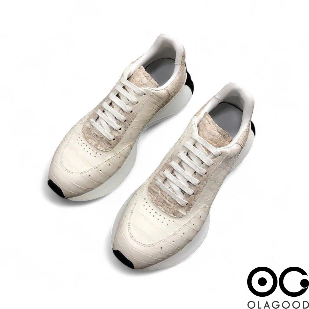 Giày thể thao sneaker da cá sấu - GTT0139S
