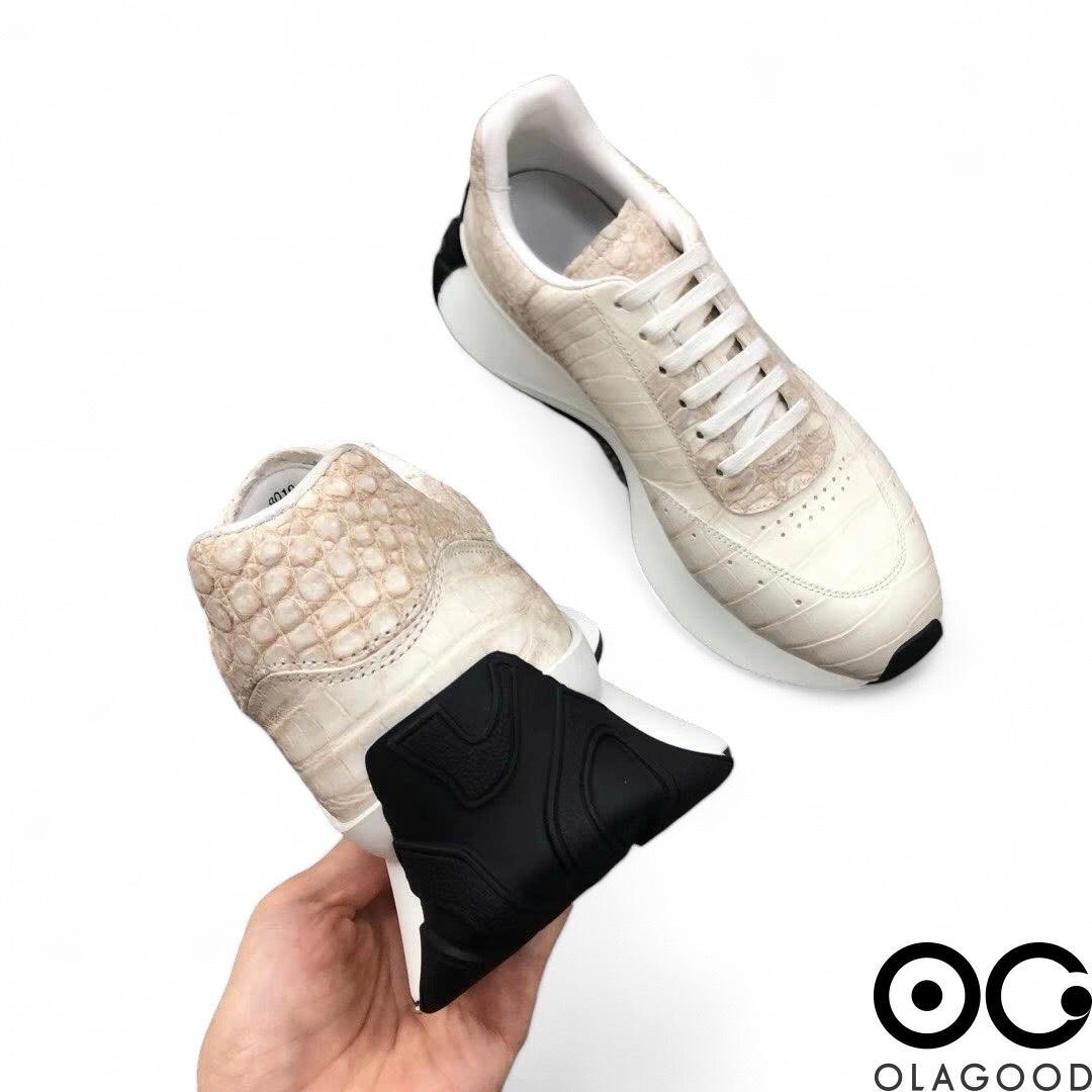 Giày thể thao sneaker da cá sấu - GTT0139S - Hình ảnh 9