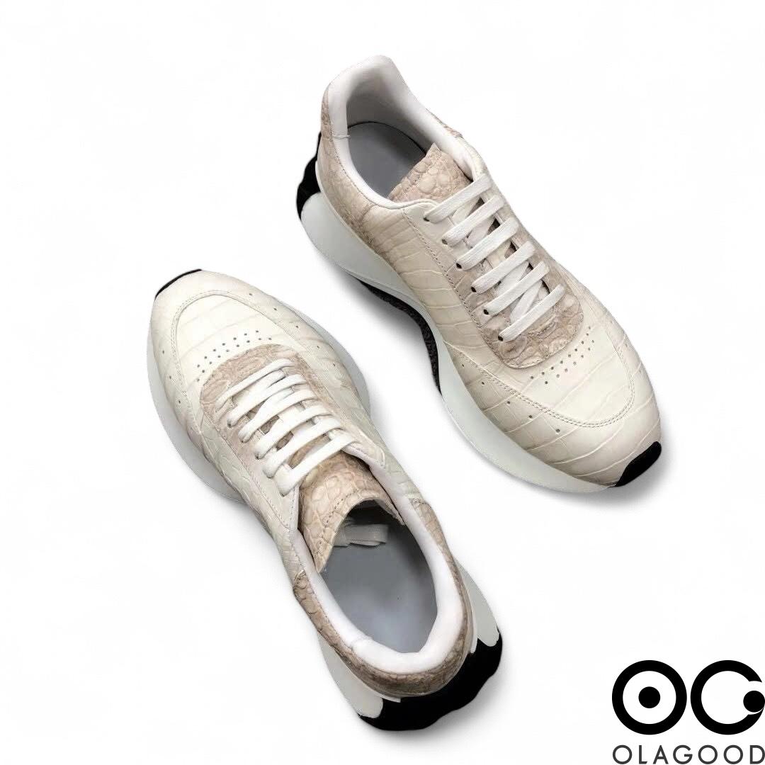 Giày thể thao sneaker da cá sấu - GTT0139S - Hình ảnh 5