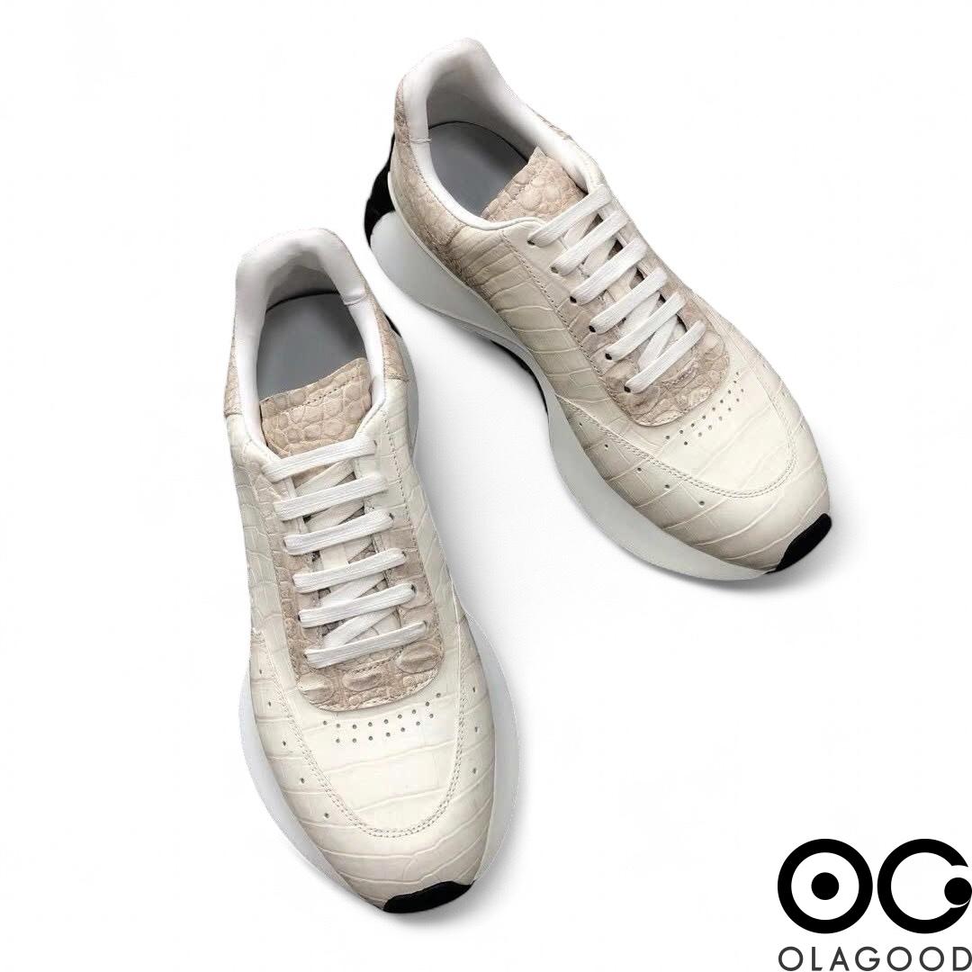 Giày thể thao sneaker da cá sấu - GTT0139S - Hình ảnh 3