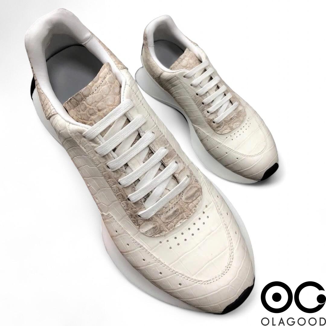 Giày thể thao sneaker da cá sấu - GTT0139S - Hình ảnh 4