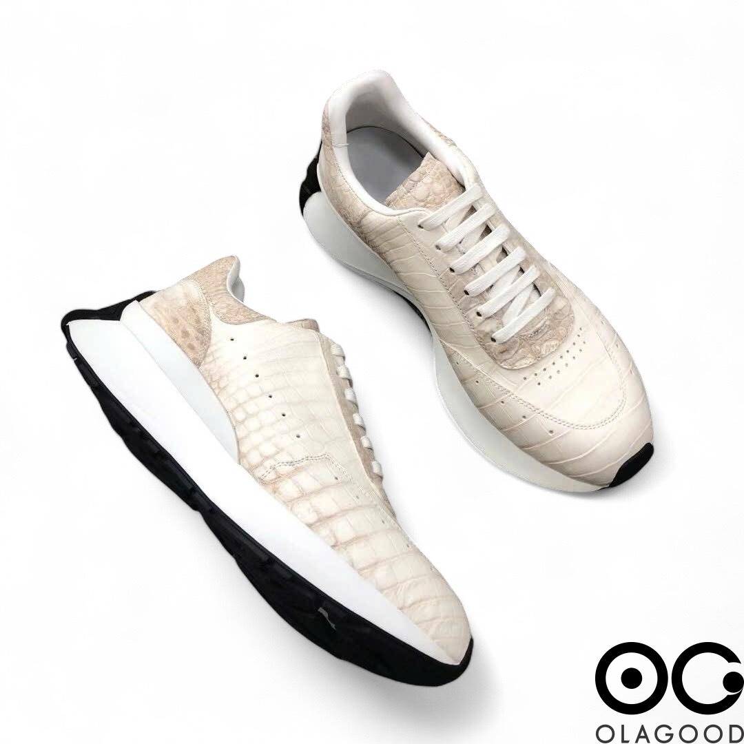 Giày thể thao sneaker da cá sấu - GTT0139S - Hình ảnh 6