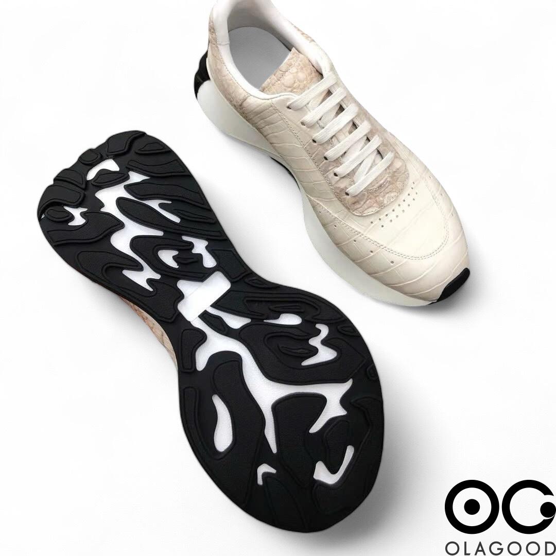 Giày thể thao sneaker da cá sấu - GTT0139S - Hình ảnh 10