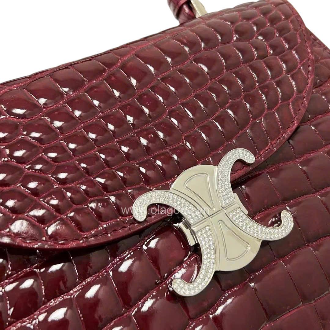 Túi xách nữ da cá sấu - TXN0295S - Hình ảnh 16