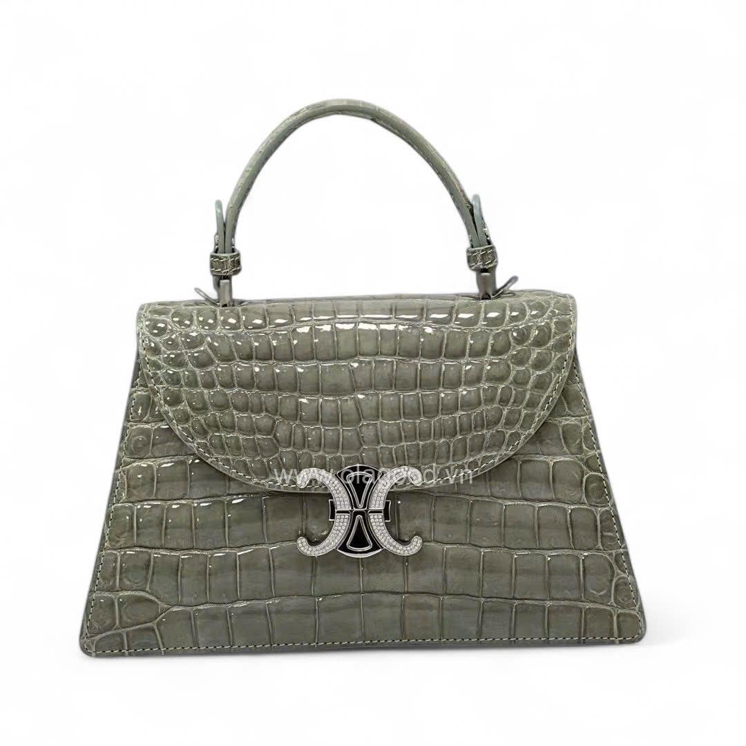 Túi xách nữ da cá sấu - TXN0295S - Hình ảnh 4
