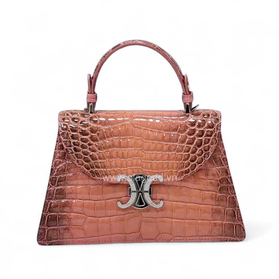 Túi xách nữ da cá sấu - TXN0295S - Hình ảnh 9