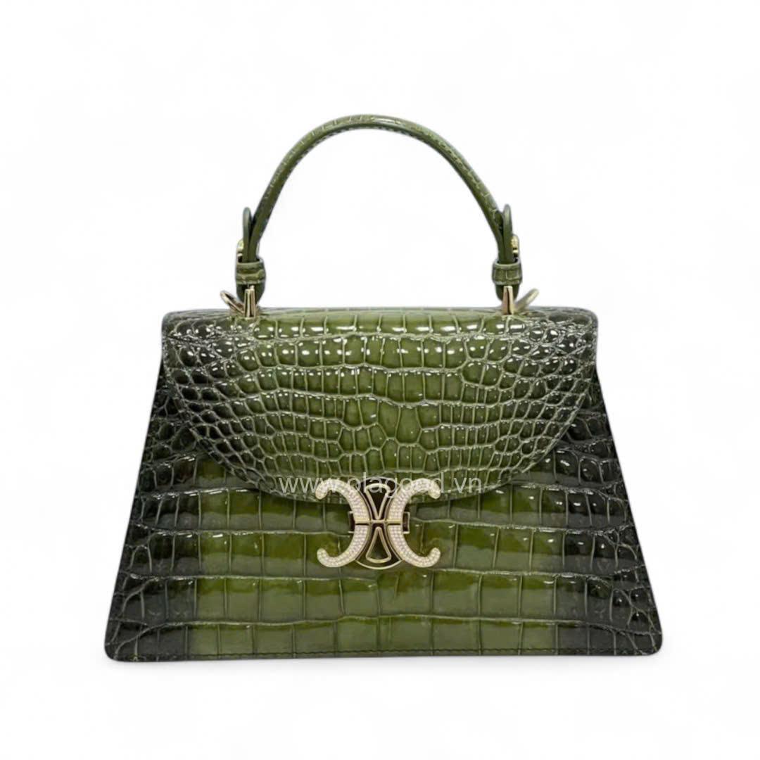 Túi xách nữ da cá sấu - TXN0295S - Hình ảnh 10