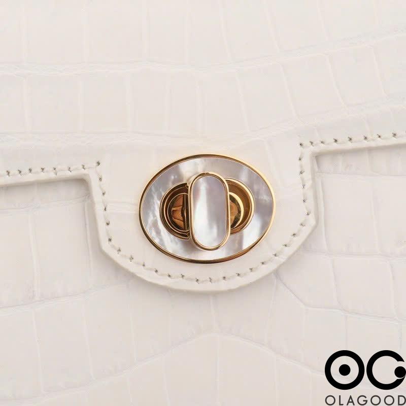 Túi xách nữ da cá sấu Himalaya - TXN0297S - Hình ảnh 6