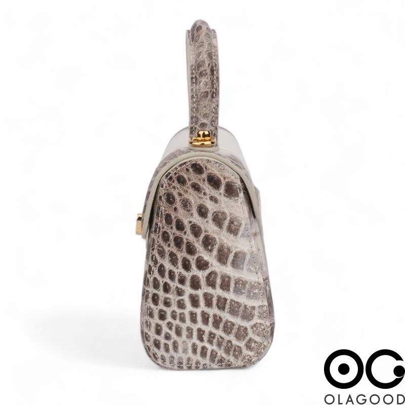 Túi xách nữ da cá sấu Himalaya - TXN0297S - Hình ảnh 4