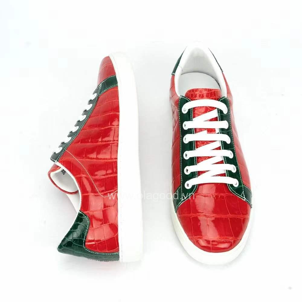 Giày thể thao da cá sấu - GTT0134S - Hình ảnh 11