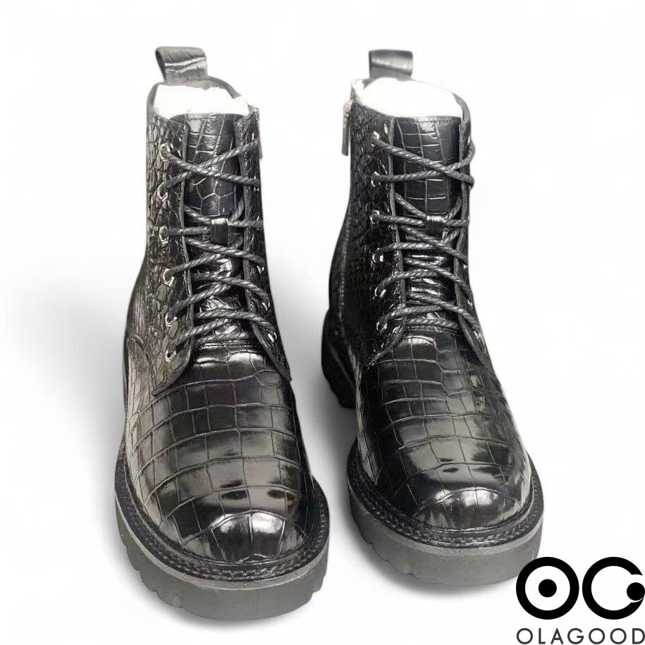 Boots da cá sấu nam - GB017S - Hình ảnh 4
