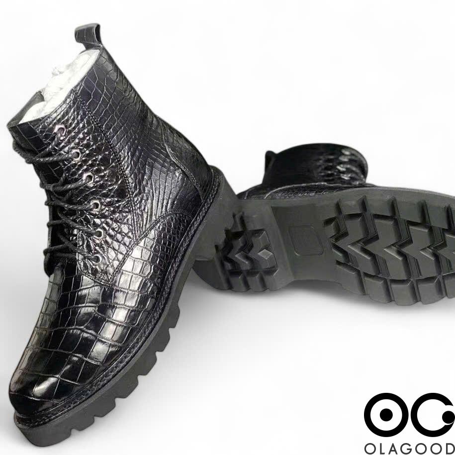 Boots da cá sấu nam - GB017S - Hình ảnh 7