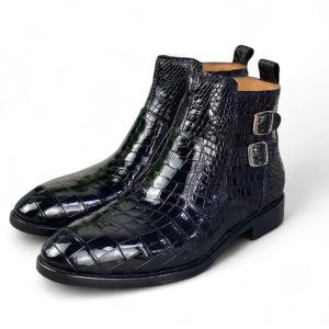Boots nam da cá sấu cao cấp - GB016S
