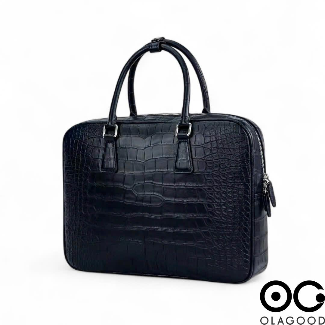 Cặp laptop da cá sấu Mỹ - CLT0120S - Hình ảnh 3