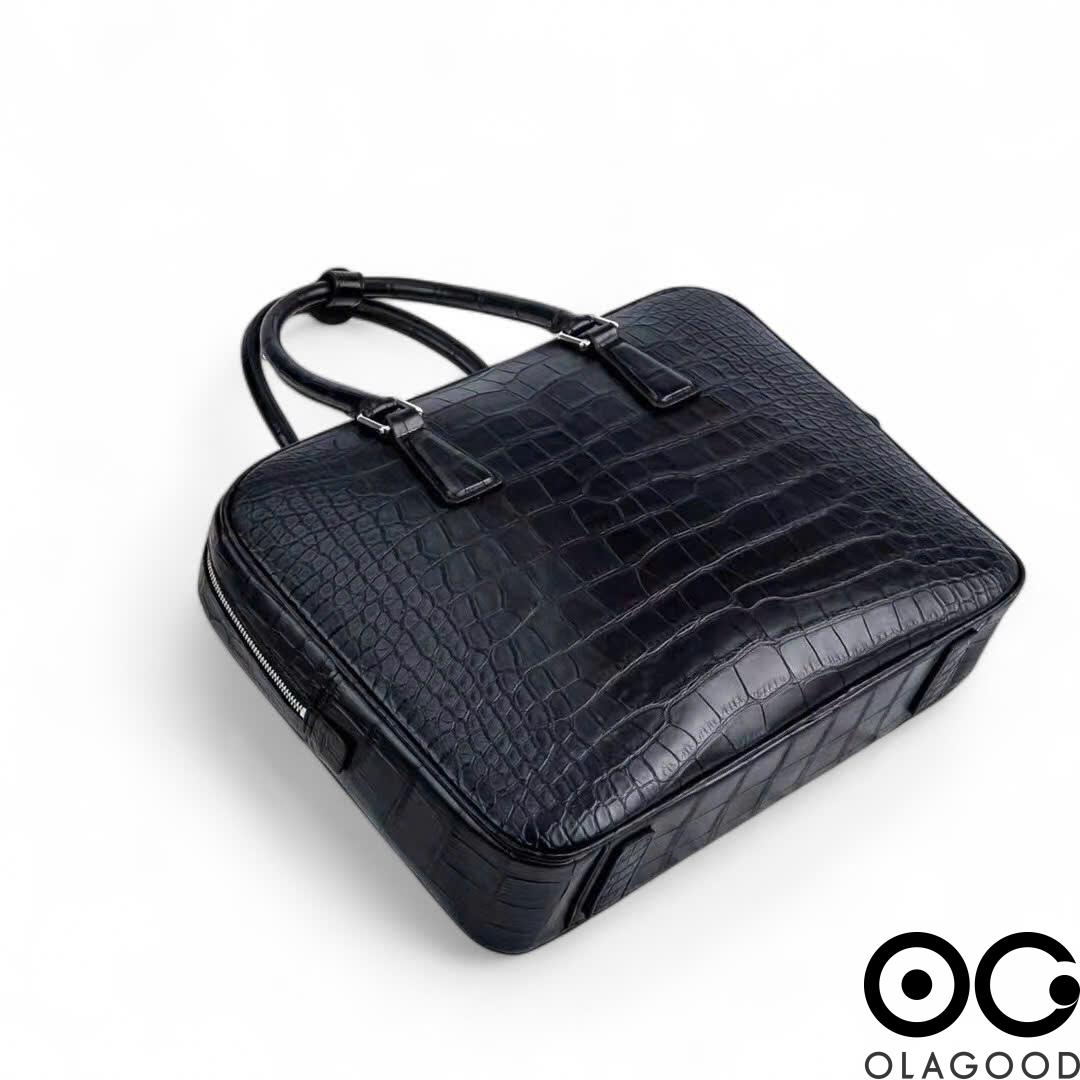 Cặp laptop da cá sấu Mỹ - CLT0120S - Hình ảnh 5