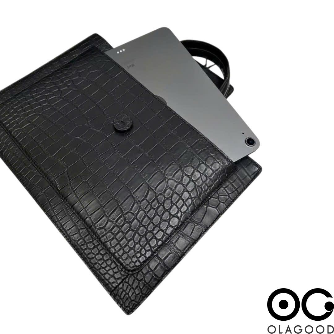 Cặp laptop da cá sấu cao cấp - CLT0118S - Hình ảnh 6