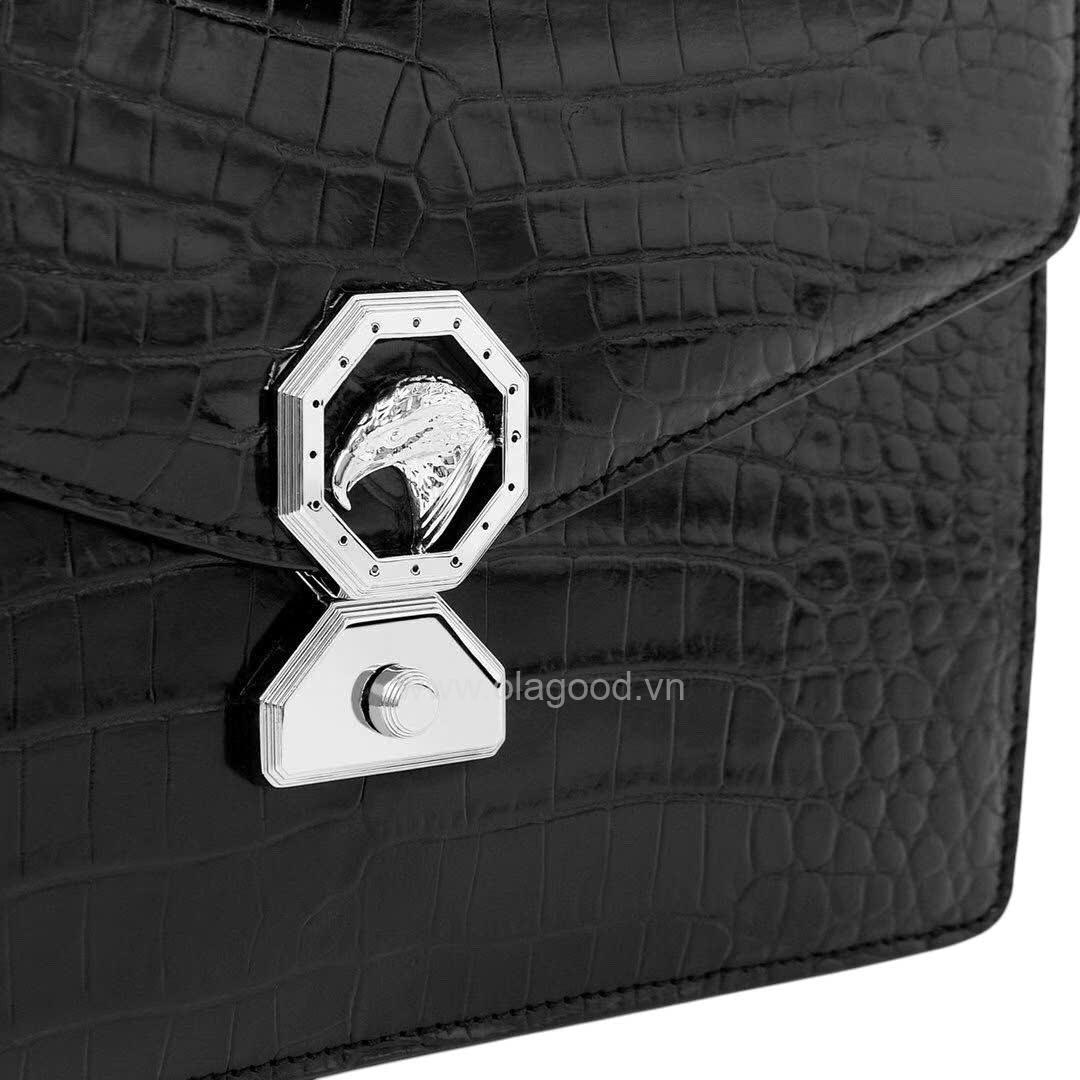 Clutch nam cầm tay da cá sấu - CL0112S - Hình ảnh 8