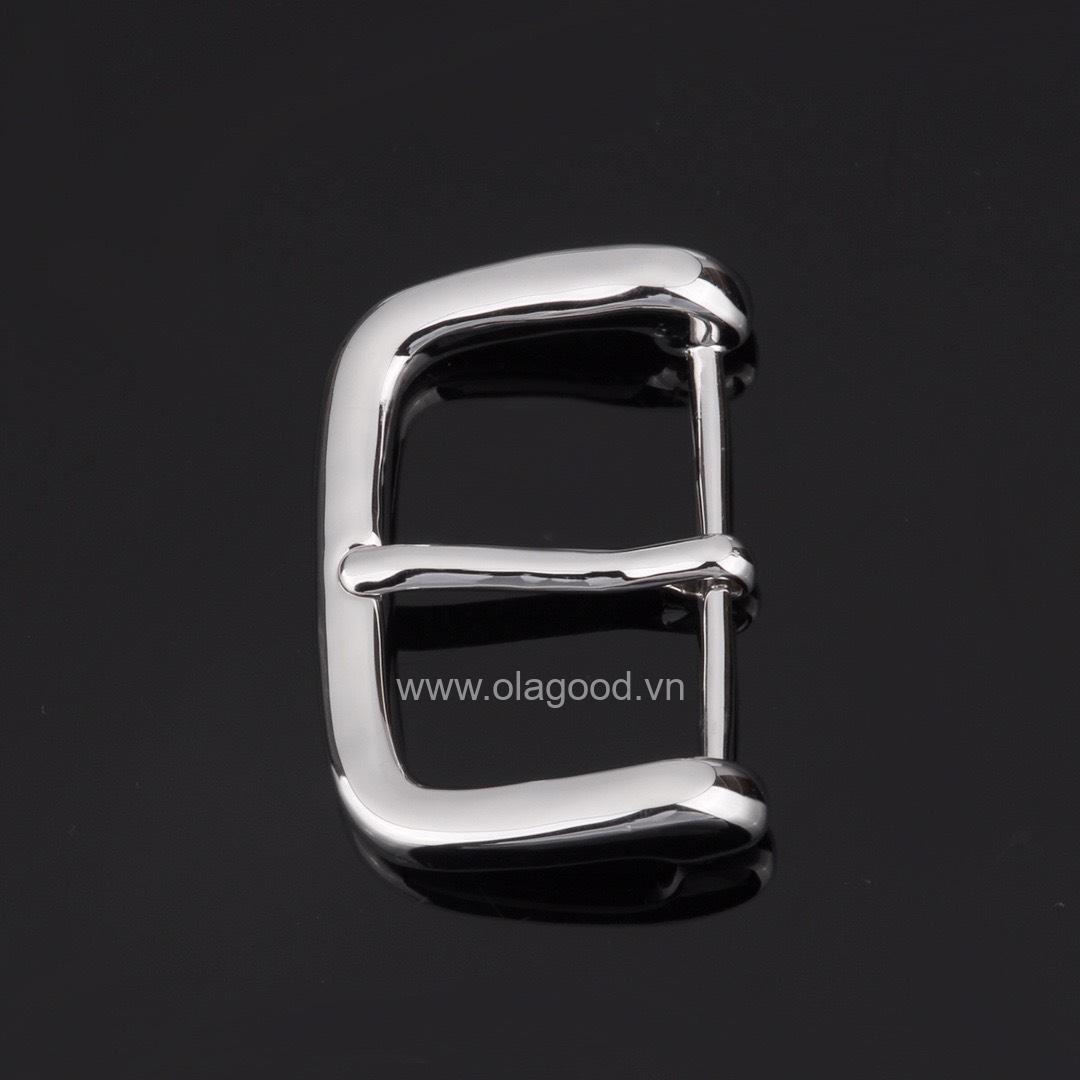 Đầu khóa thắt lưng bạc Ý 925 - KB011