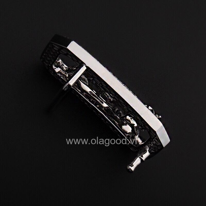 Đầu khóa thắt lưng tuổi ngựa bạc ý 925 - KB0155 - Hình ảnh 5