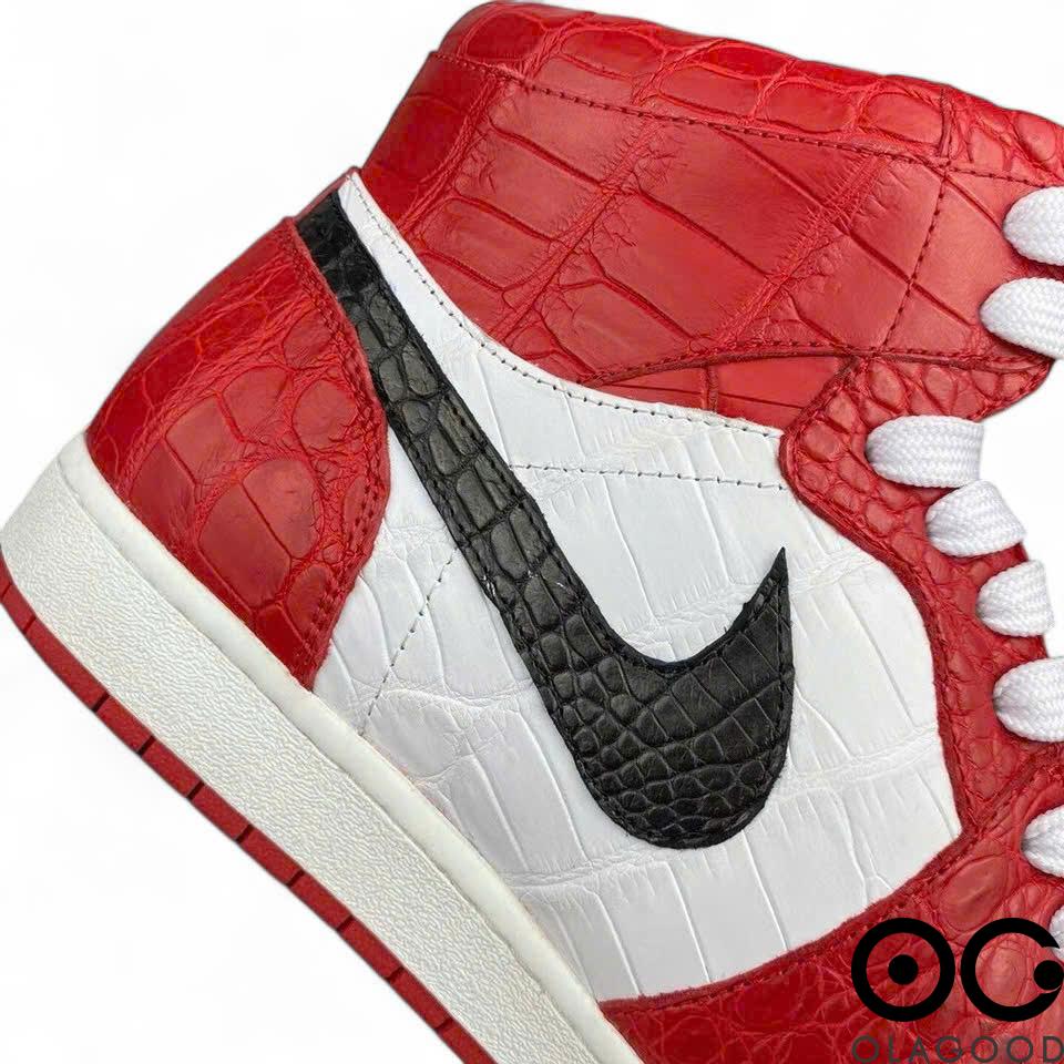 Giày Nike Jordan cổ cao da cá sấu - GTT0146S - Hình ảnh 10