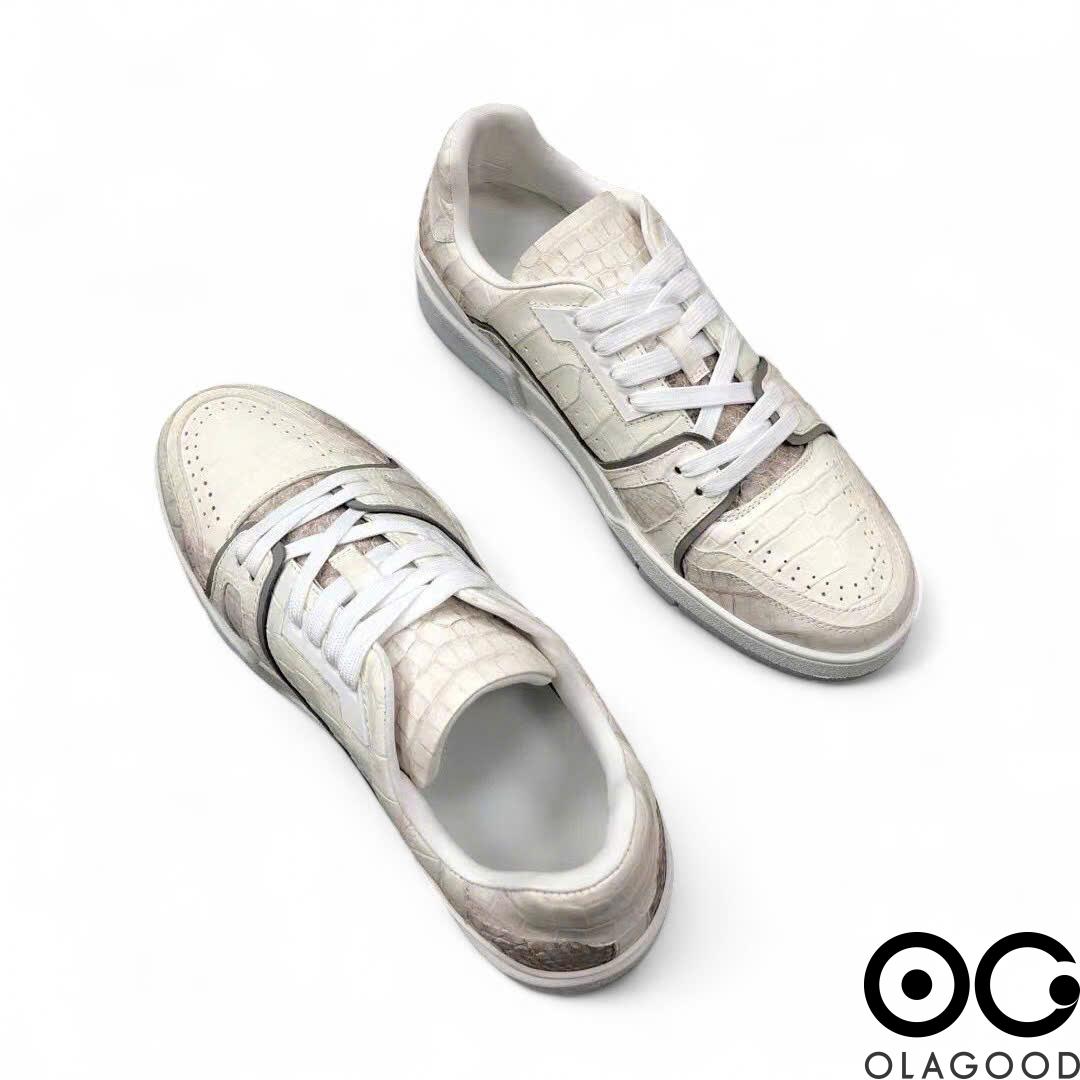 Giày nam sneaker da cá sấu - GTT0150S - Hình ảnh 4