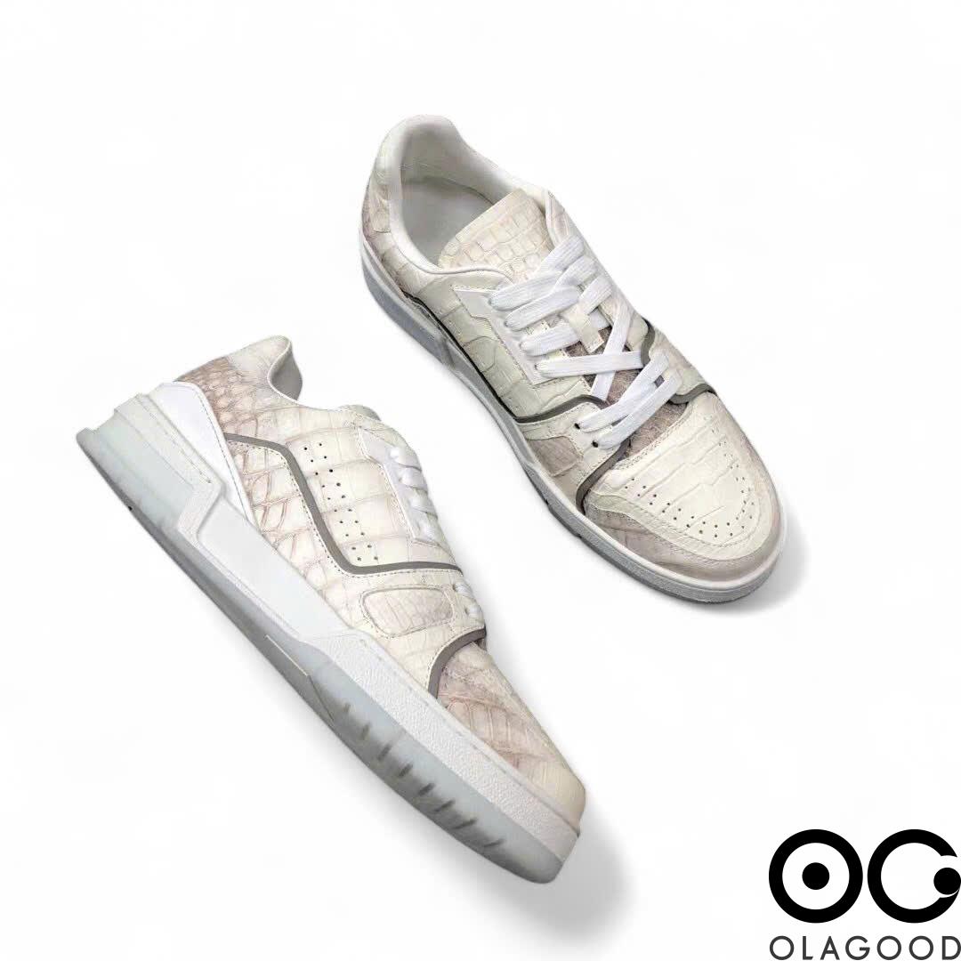 Giày nam sneaker da cá sấu - GTT0150S - Hình ảnh 5