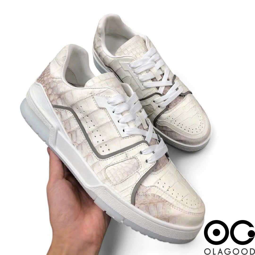 Giày nam sneaker da cá sấu - GTT0150S - Hình ảnh 8