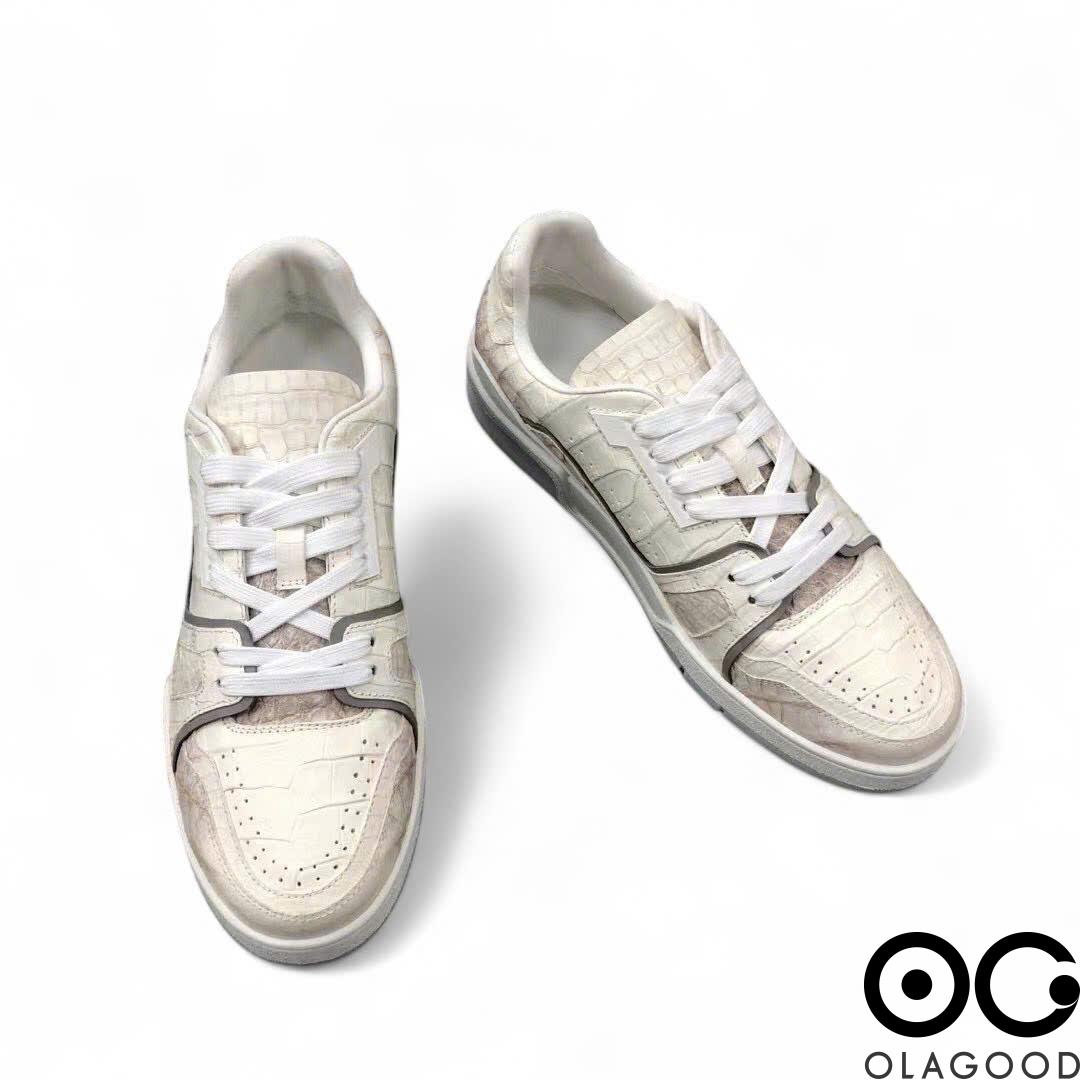 Giày nam sneaker da cá sấu - GTT0150S - Hình ảnh 3