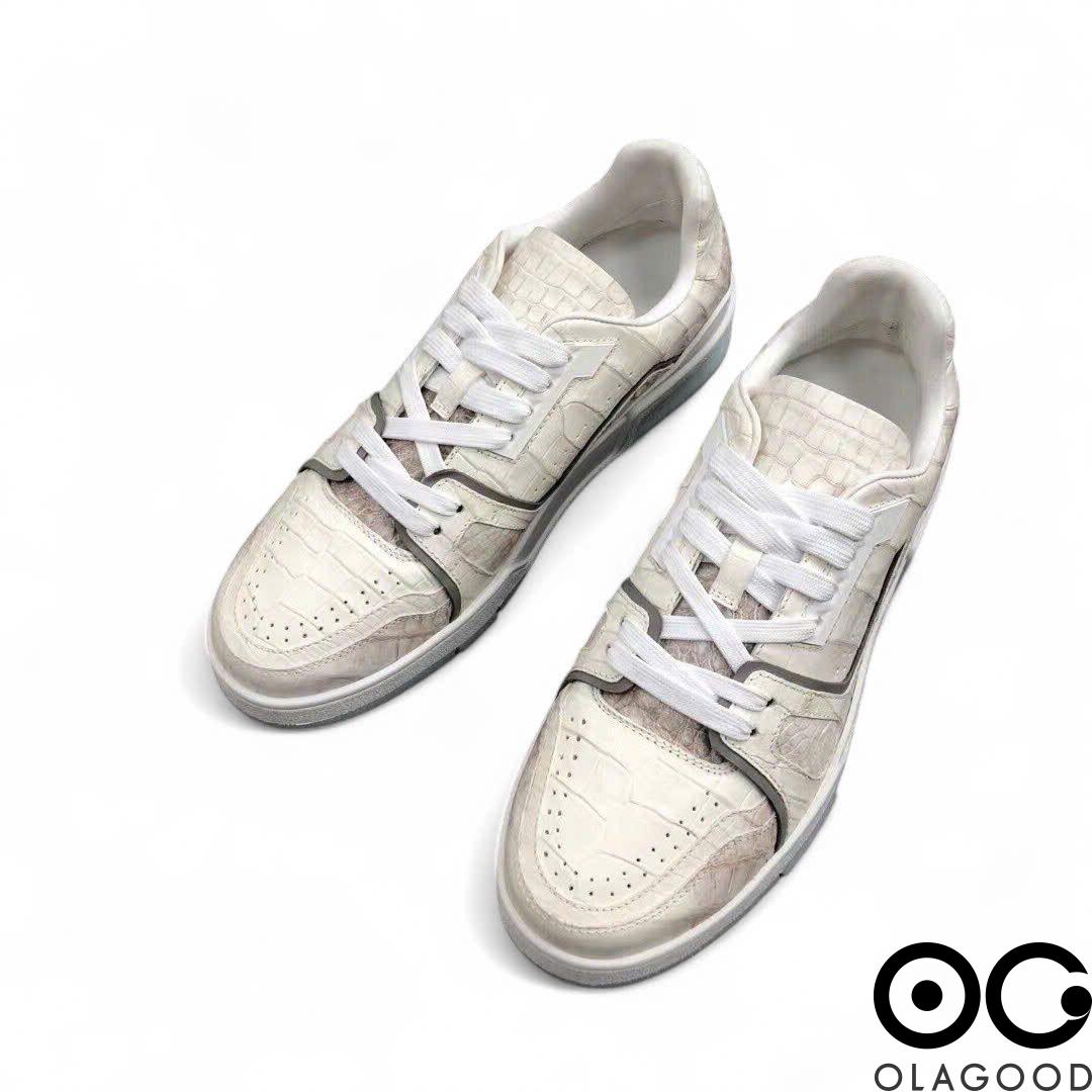 Giày nam sneaker da cá sấu - GTT0150S