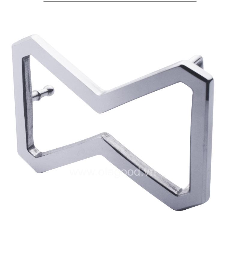 Khóa thắt lưng vonfram hình đồng hồ cát - VF0113 - Hình ảnh 4