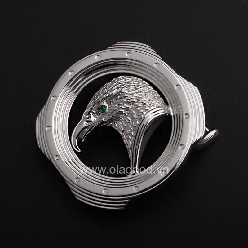 Mặt dây lưng Eagle bạc ý 925 - KB0119