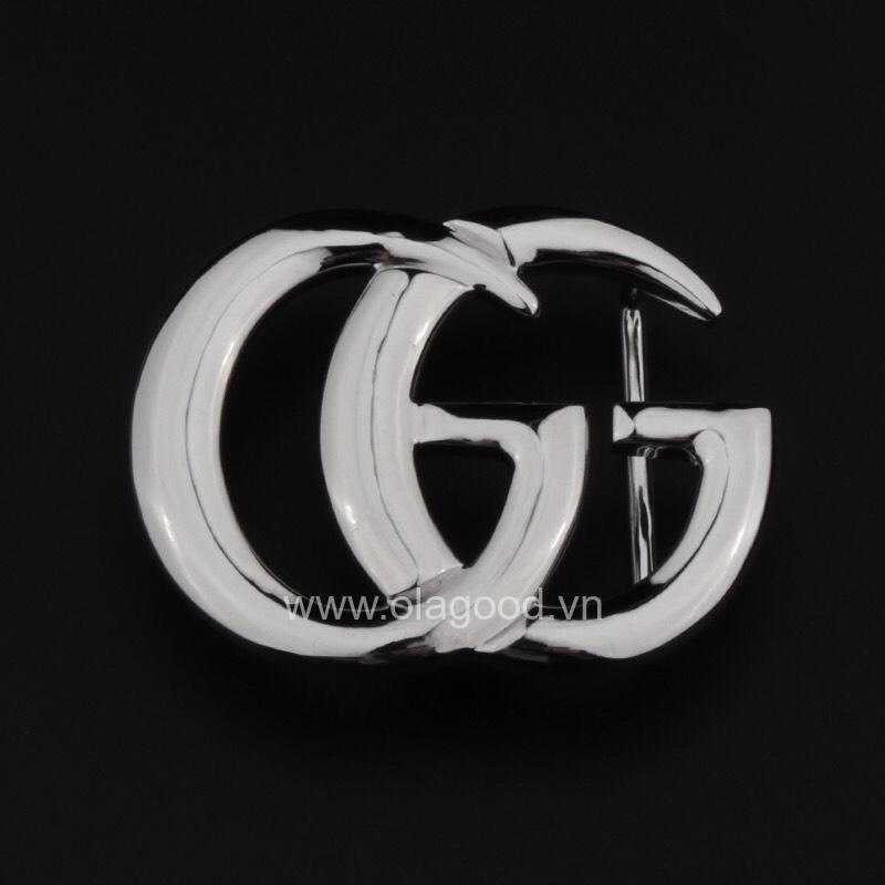 Mặt khóa dây lưng Gucci bạc ý 925 - KB0127 - Hình ảnh 2