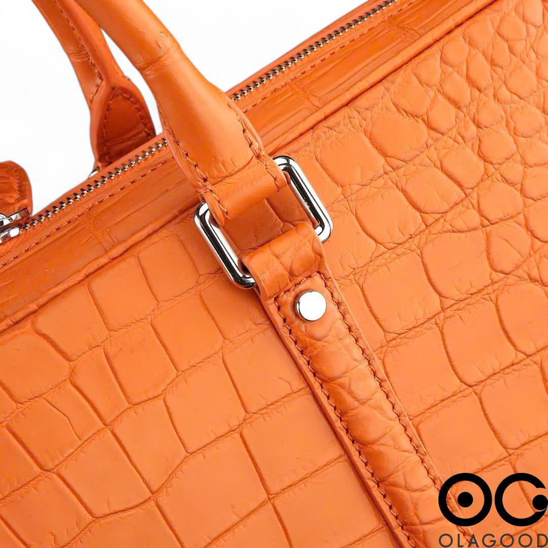 Cặp laptop nam da cá sấu cao cấp - CLT0112S - Hình ảnh 4