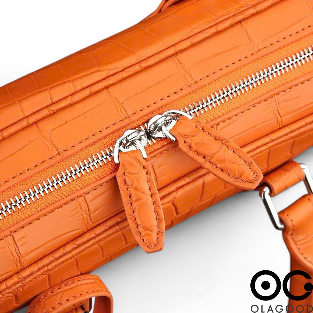 Cặp laptop nam da cá sấu cao cấp - CLT0112S - Hình ảnh 6