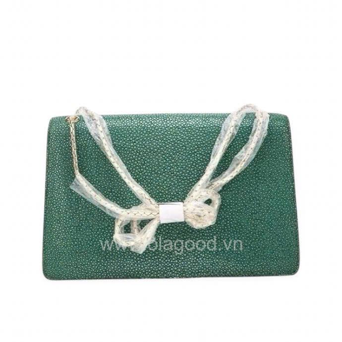 Túi xách da cá đuối nữ - TXND023D - Hình ảnh 3