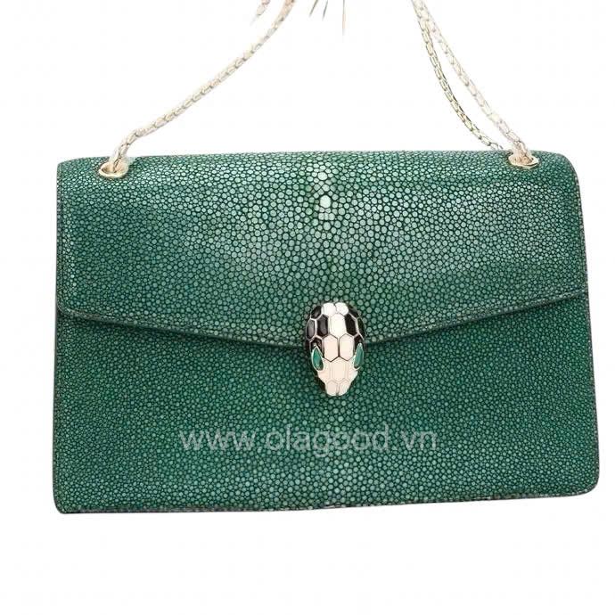 Túi xách da cá đuối nữ - TXND023D - Hình ảnh 4