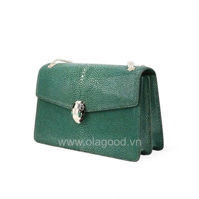 Túi xách da cá đuối nữ - TXND023D - Hình ảnh 5