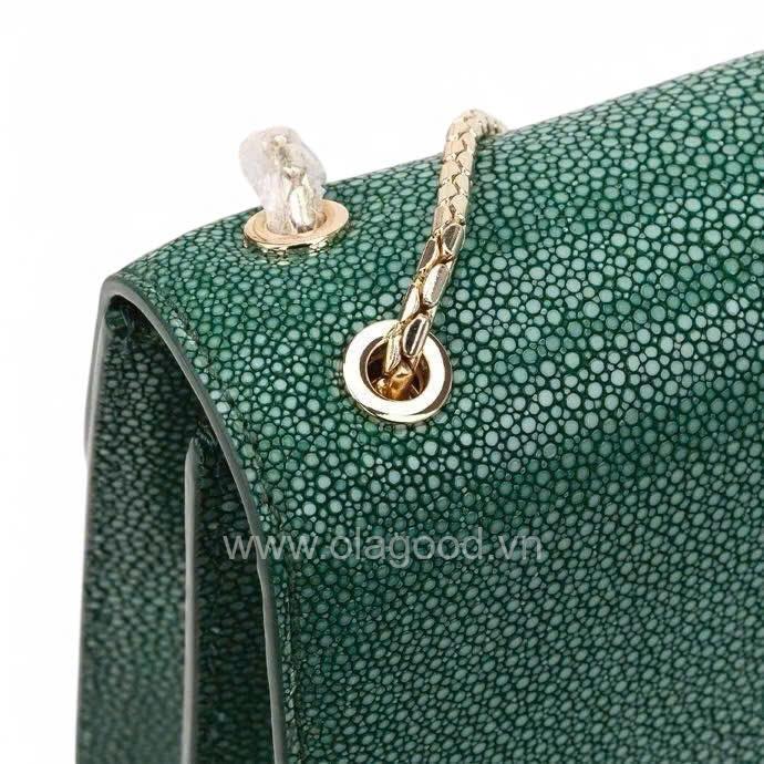 Túi xách da cá đuối nữ - TXND023D - Hình ảnh 8