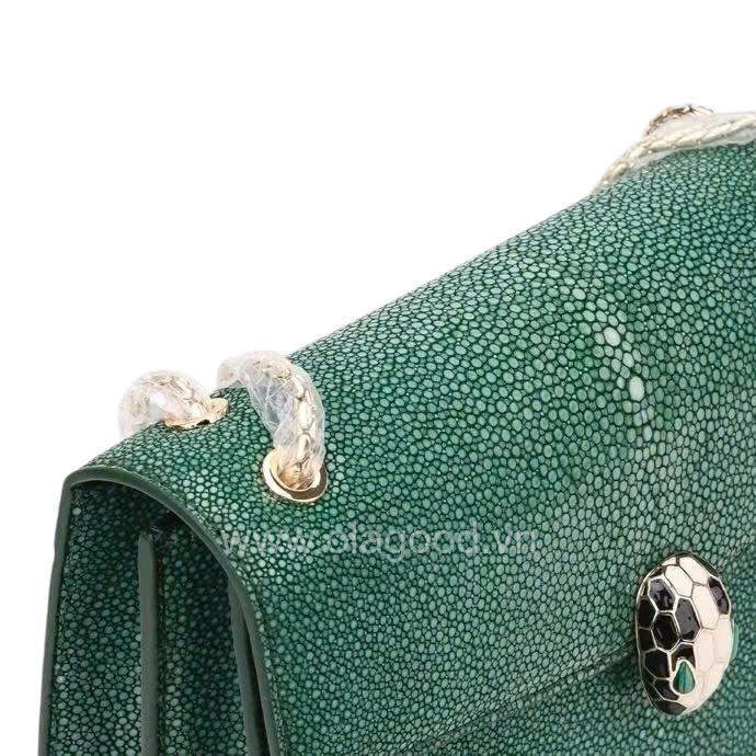 Túi xách da cá đuối nữ - TXND023D - Hình ảnh 9