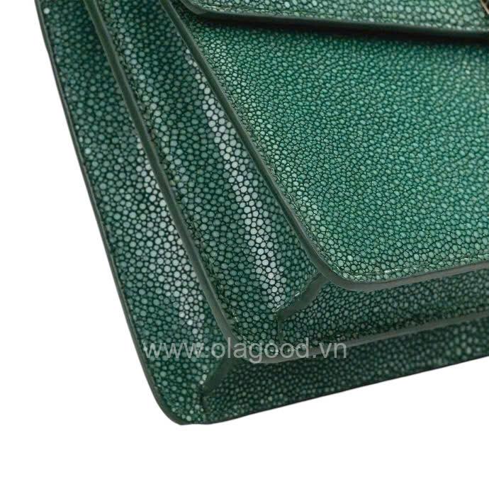 Túi xách da cá đuối nữ - TXND023D - Hình ảnh 10