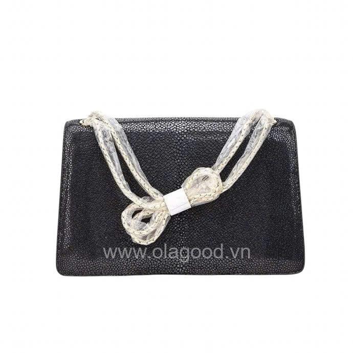 Túi xách da cá đuối nữ - TXND024D - Hình ảnh 3