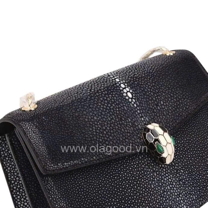 Túi xách da cá đuối nữ - TXND024D - Hình ảnh 8