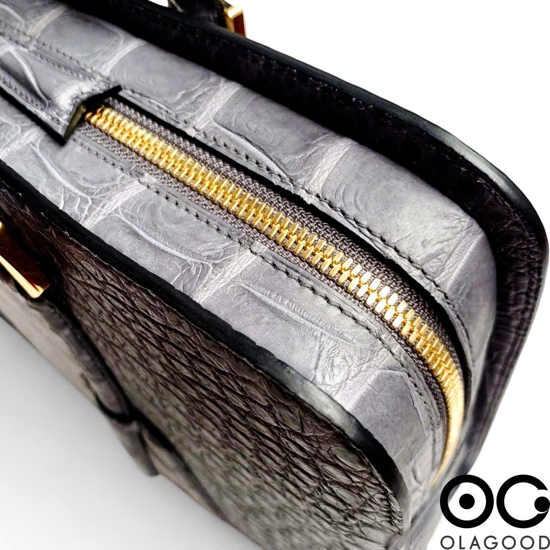 Túi xách laptop nam da cá sấu Nile - CLT0110S - Hình ảnh 12