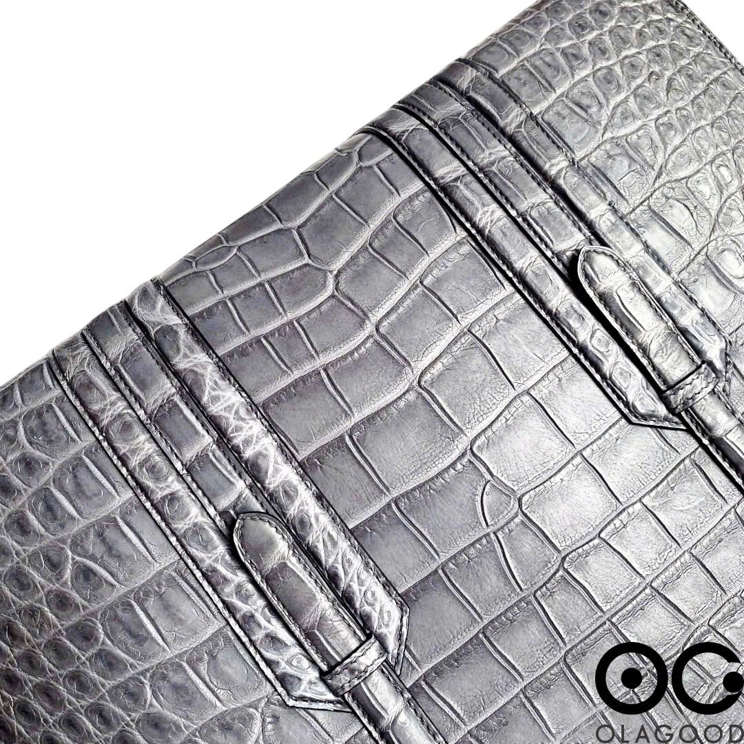 Túi xách laptop nam da cá sấu Nile - CLT0110S - Hình ảnh 10