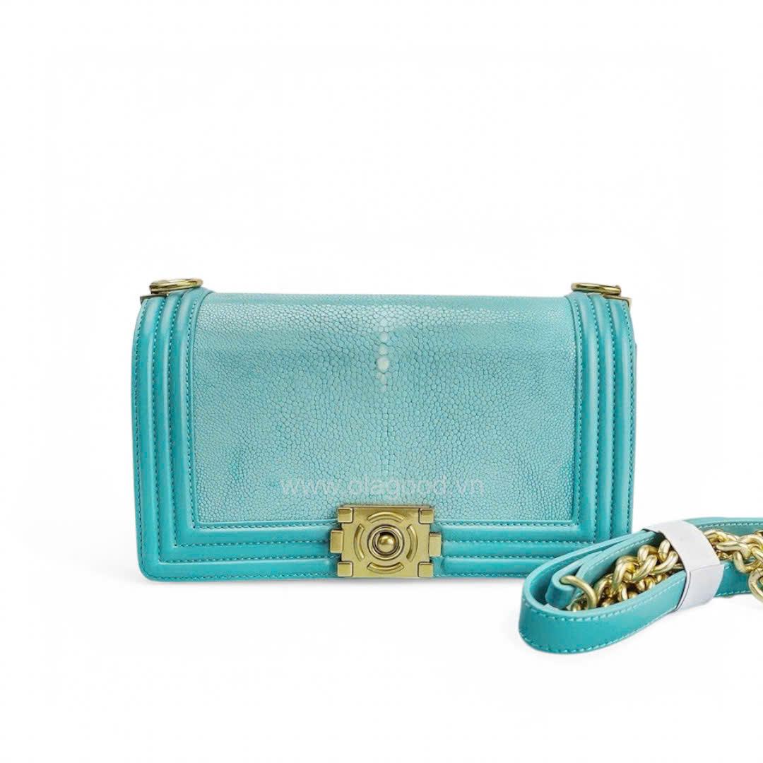 Túi xách nữ da cá đuối - TXND021D - Hình ảnh 4