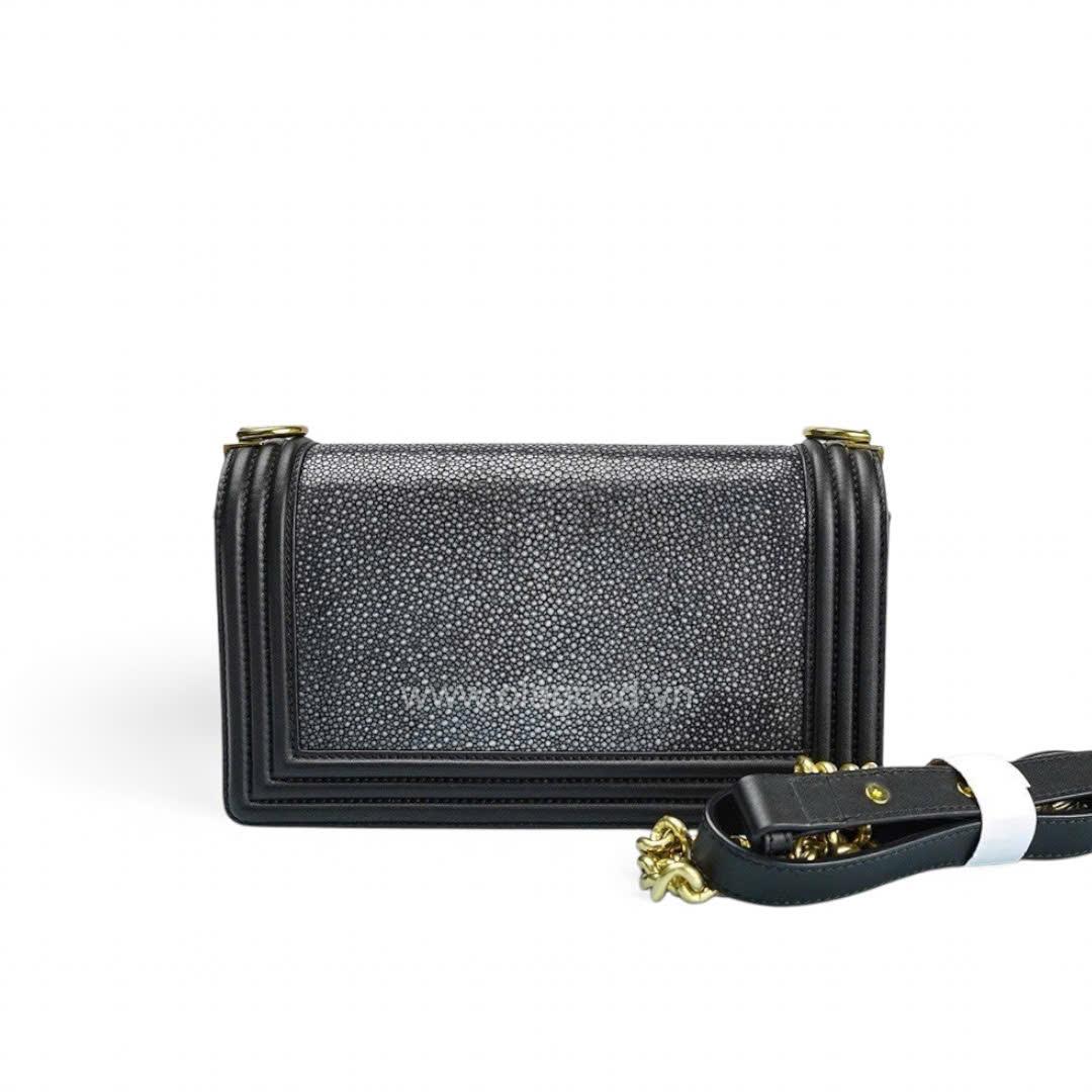 Túi xách nữ da cá đuối - TXND021D - Hình ảnh 6