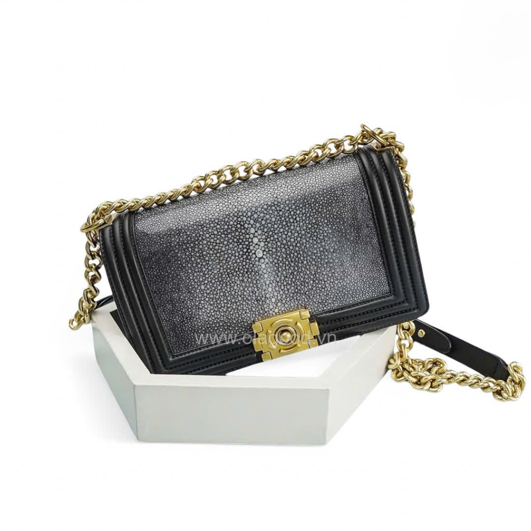 Túi xách nữ da cá đuối - TXND021D - Hình ảnh 7