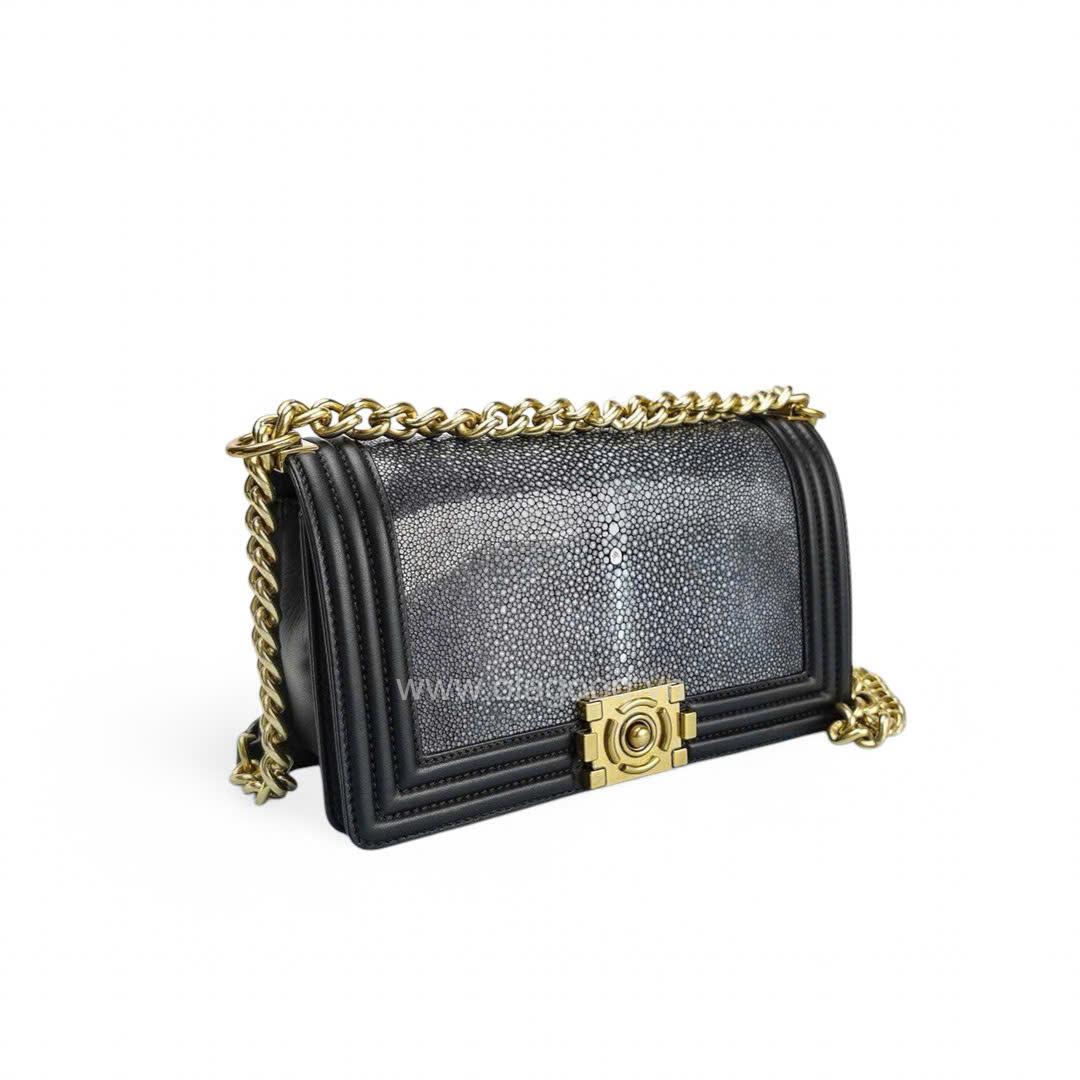 Túi xách nữ da cá đuối - TXND021D - Hình ảnh 8