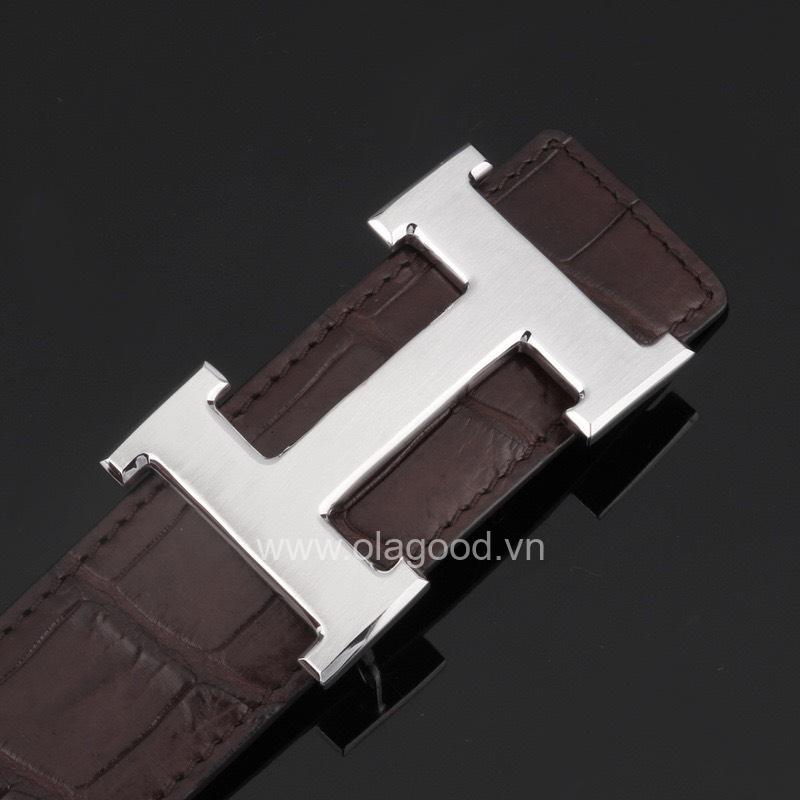 Khóa dây lưng chữ H bạc ý 925 - KB0140 - Hình ảnh 3